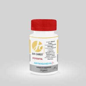 Jia Cares Ashwagandha Plus Potentia 50 Capsules Unisex