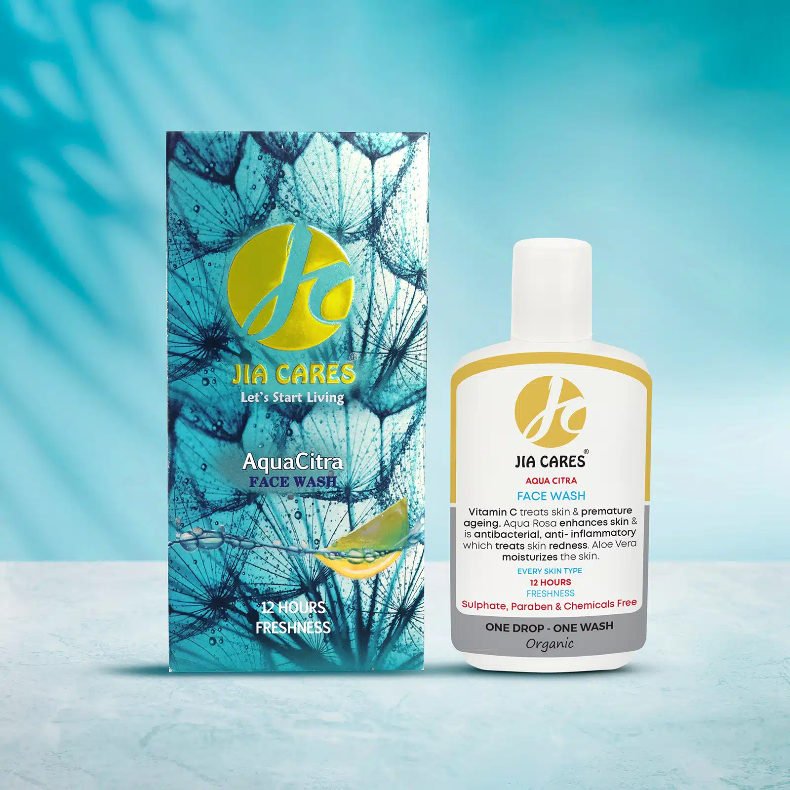 Jia Cares Aqua Citra Face Wash Unisex - Image 8